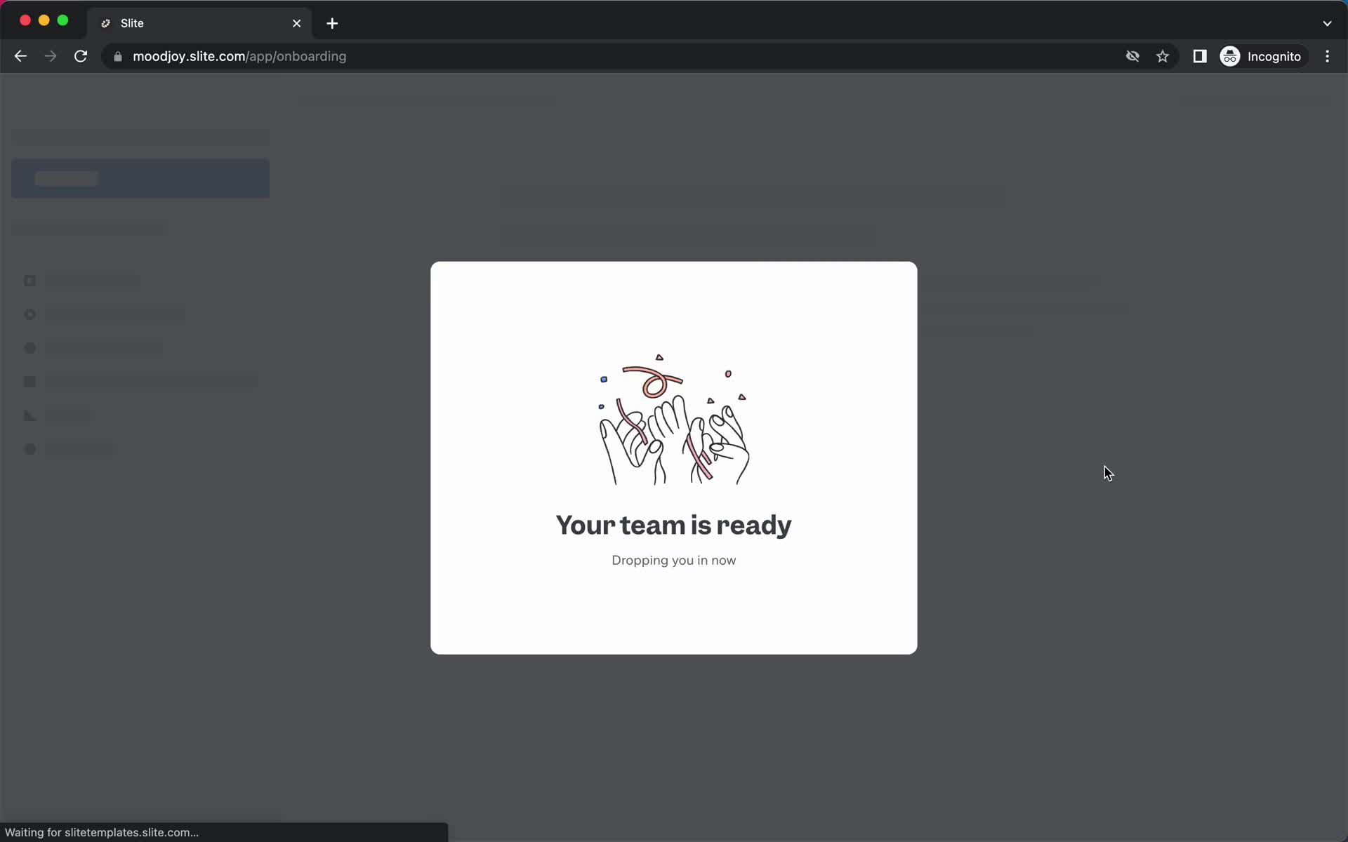 Onboarding screenshot