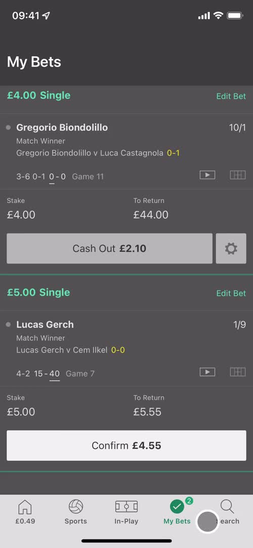 Placing bets on Bet365 video thumbnail