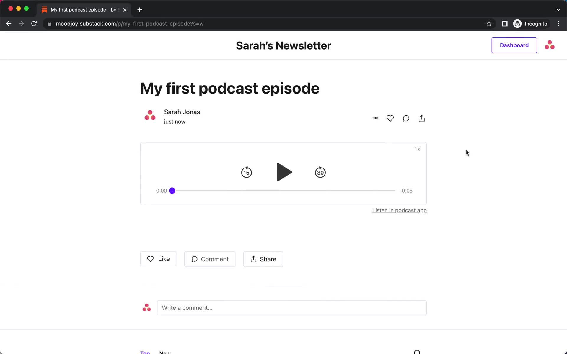 Creating a podcast on Substack video thumbnail