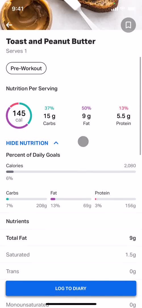 Finding a recipe on MyFitnessPal video thumbnail