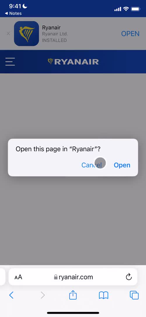 Onboarding on Ryanair video thumbnail