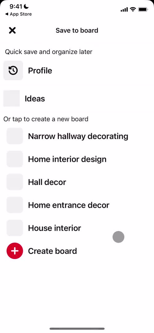 Saving on Pinterest video thumbnail