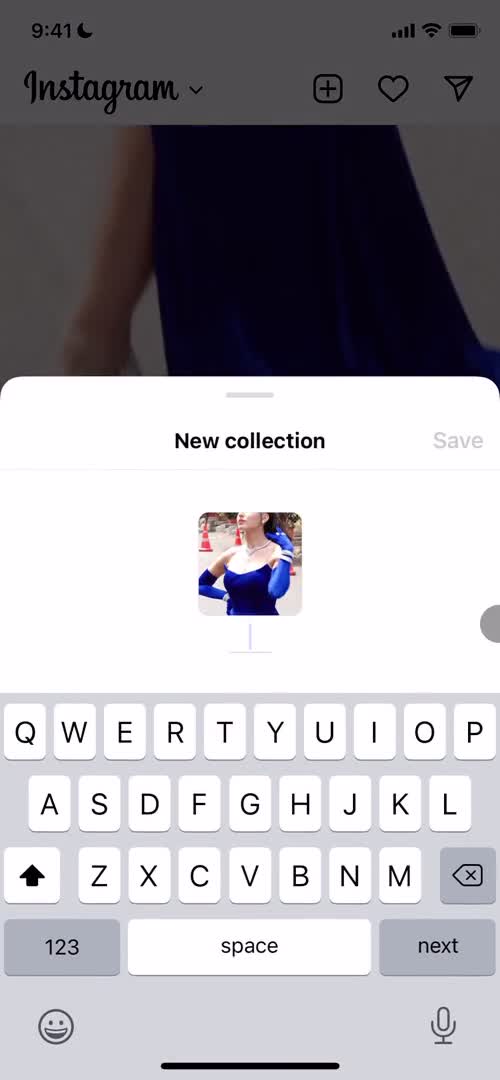 Saving on Instagram video thumbnail