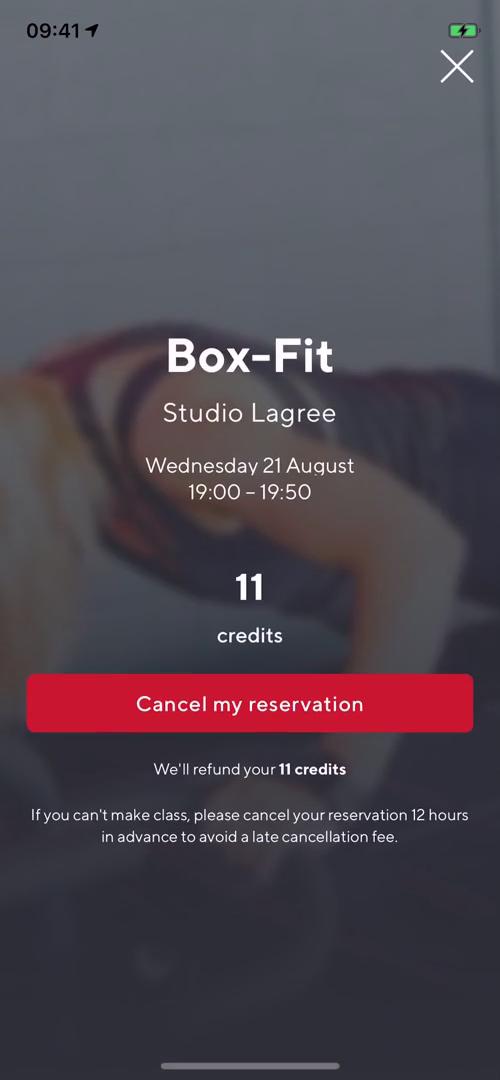 Cancelling an order on ClassPass video thumbnail