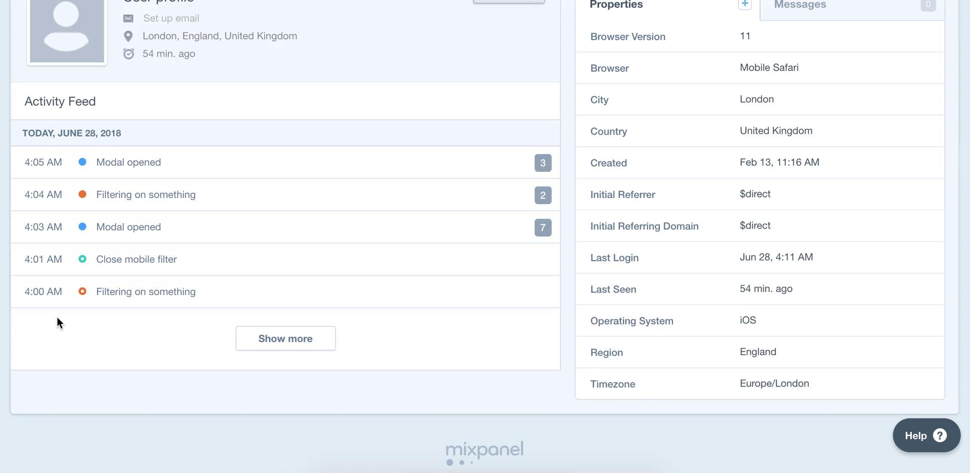 CRM screenshot