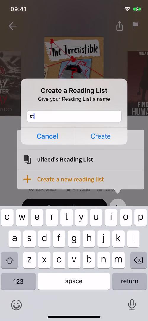 Create reading list video thumbnail