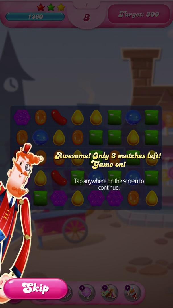 Onboarding on Candy Crush video thumbnail