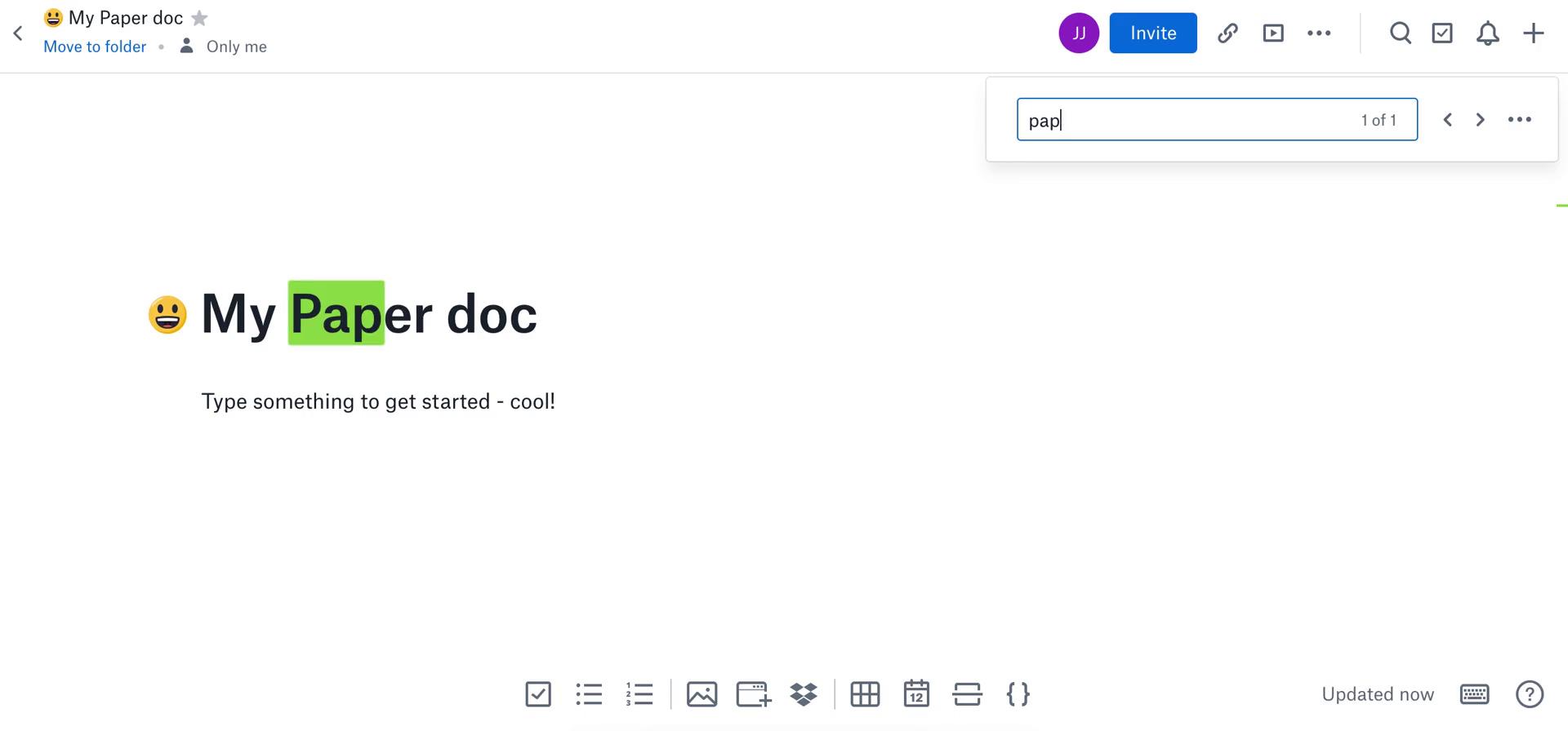 Searching on Dropbox Paper video thumbnail