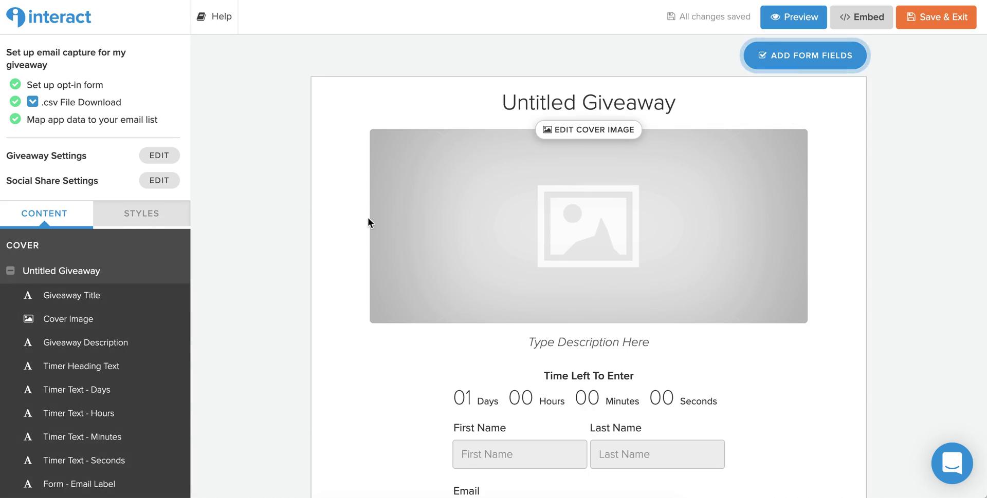 Creating a giveaway campaign on Interact video thumbnail