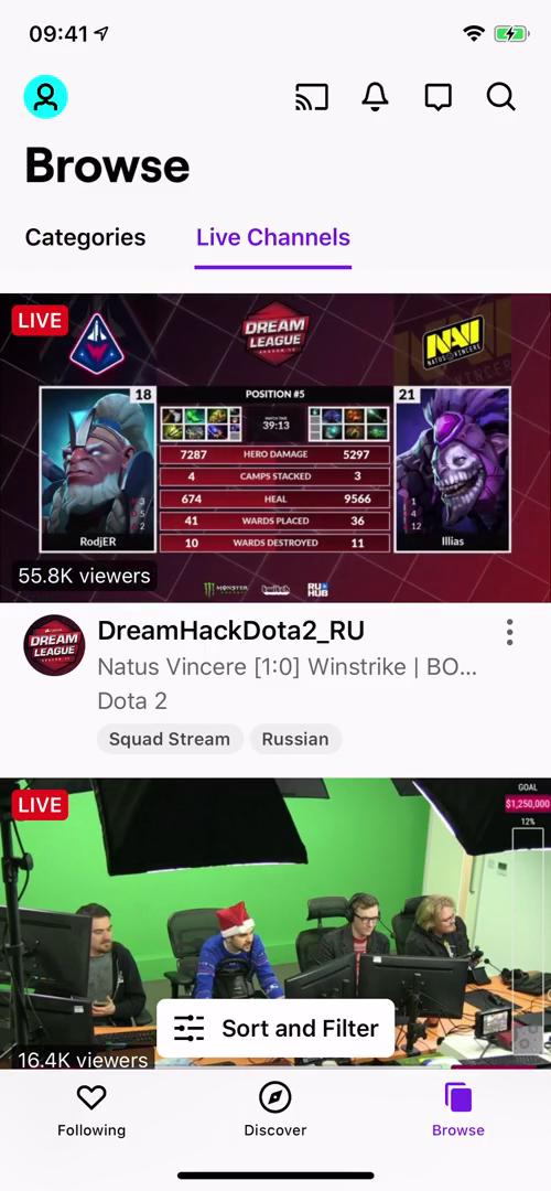 General browsing on Twitch video thumbnail