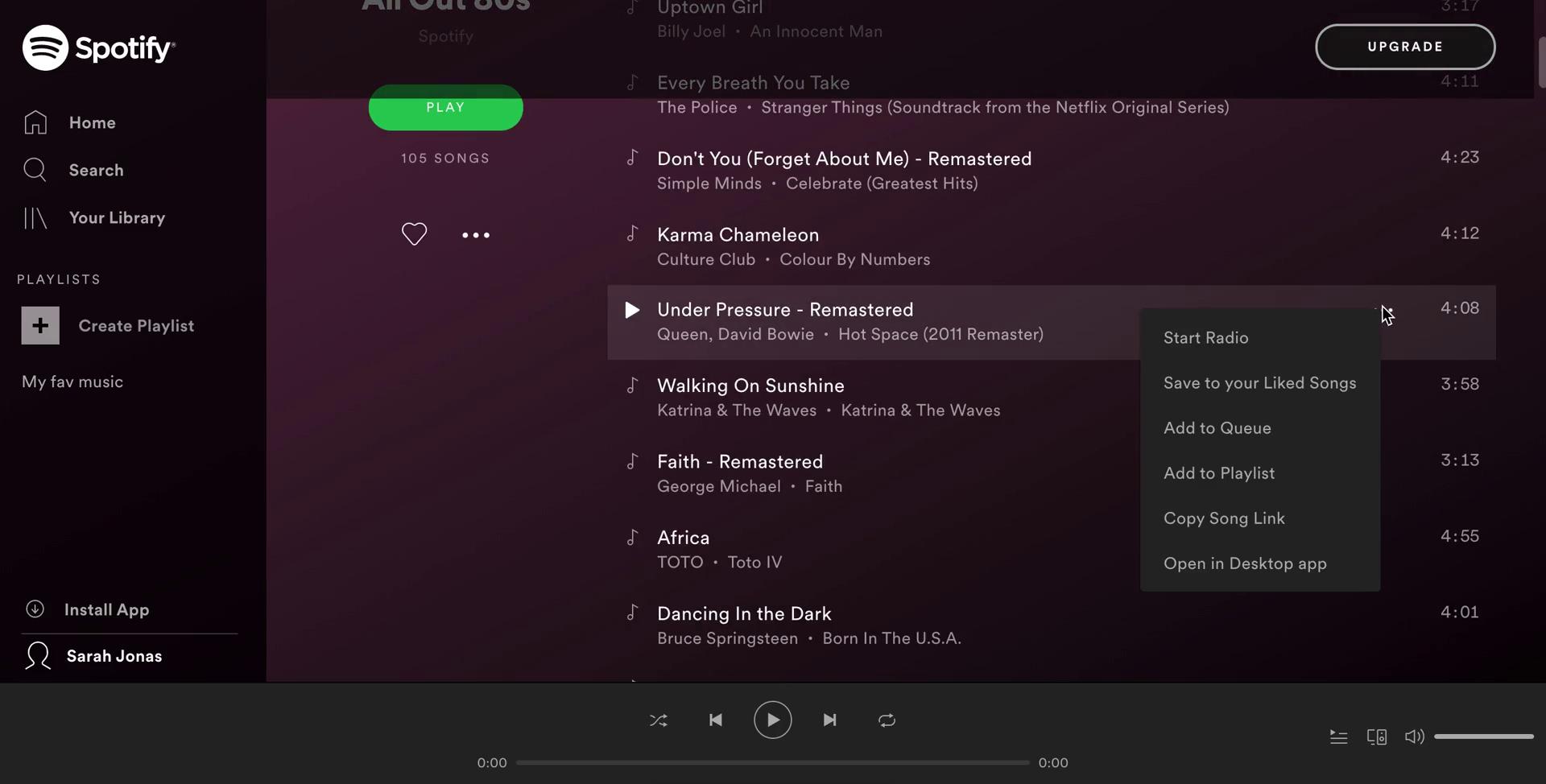 Creating a playlist on Spotify video thumbnail