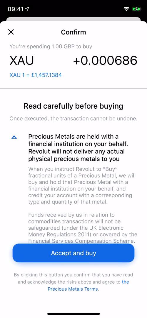 Buying commodities on Revolut video thumbnail