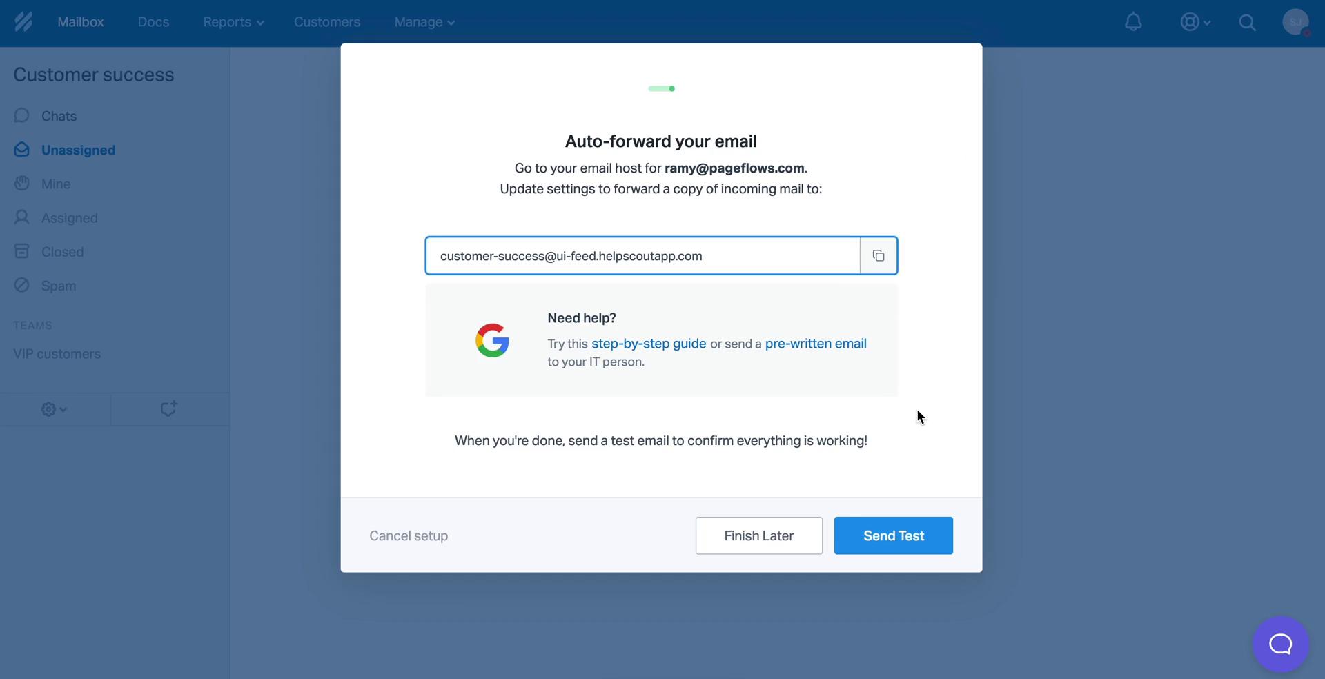 Onboarding screenshot