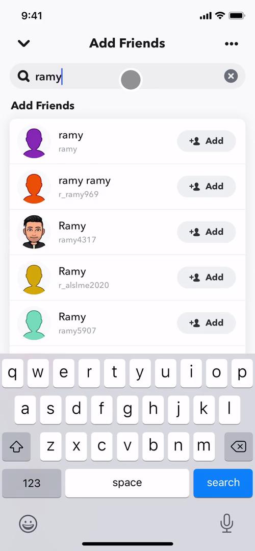 Adding a friend on Snapchat video thumbnail