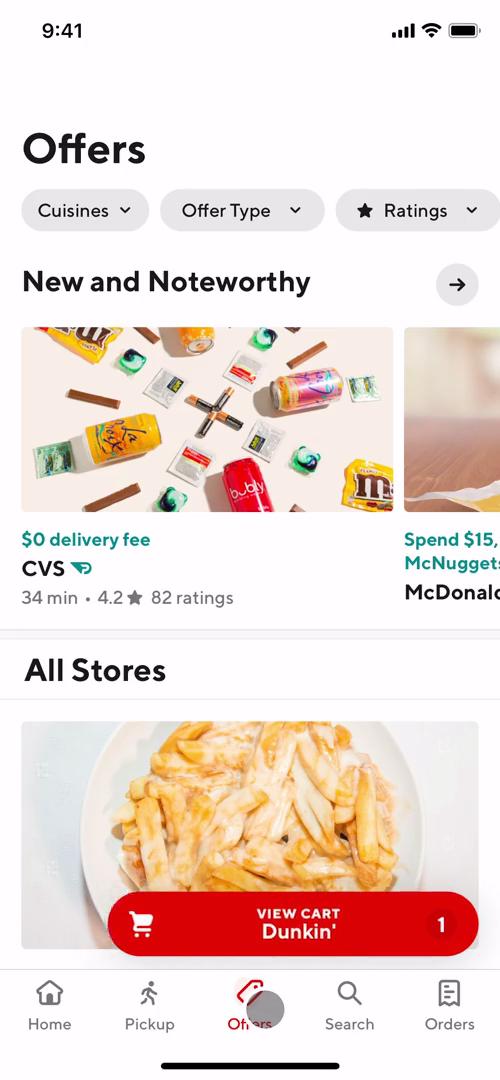 General browsing on DoorDash video thumbnail