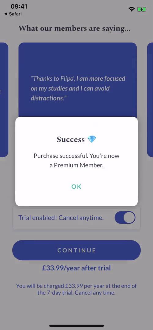 Onboarding screenshot