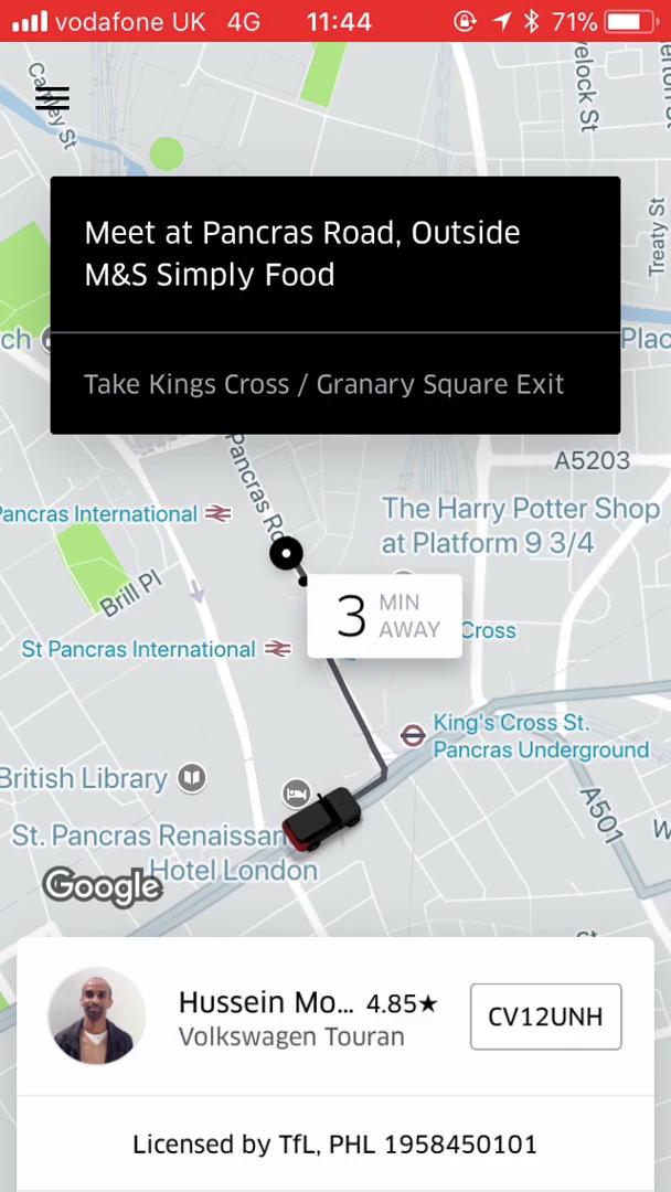 Booking transport on Uber video thumbnail