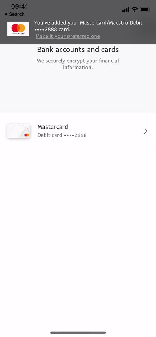 Adding payment details on PayPal video thumbnail