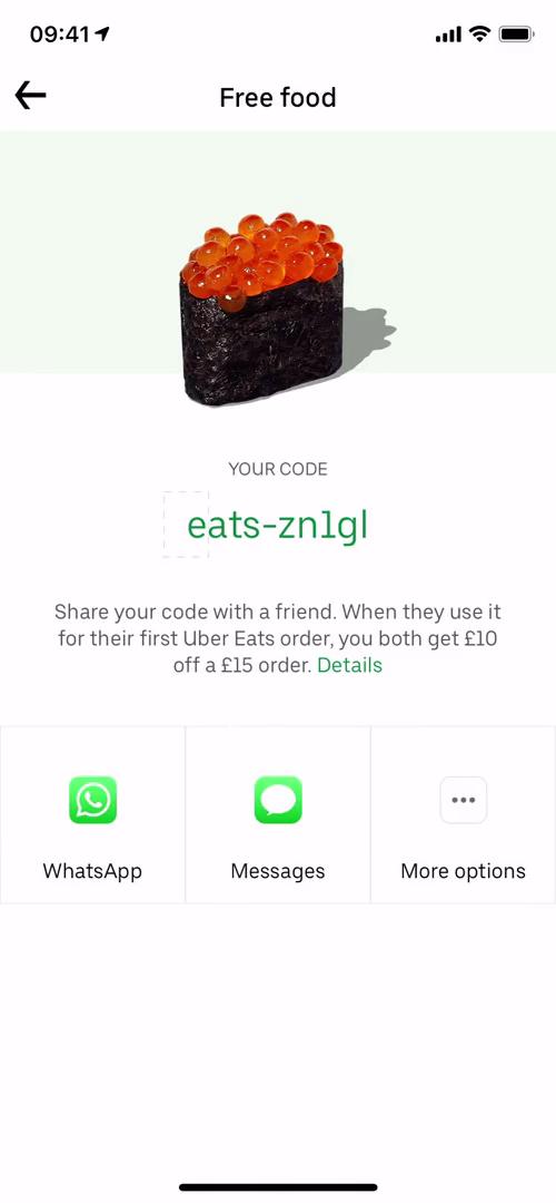 General browsing on Uber Eats video thumbnail