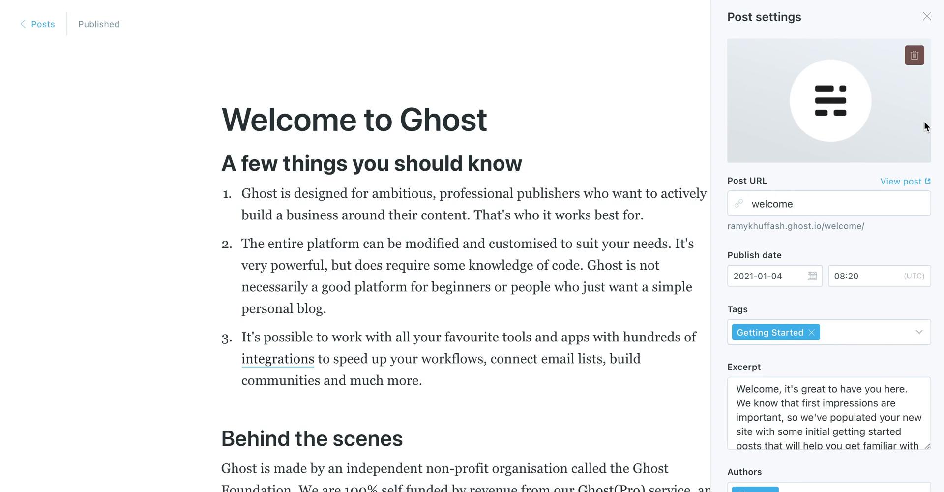 General browsing on Ghost video thumbnail