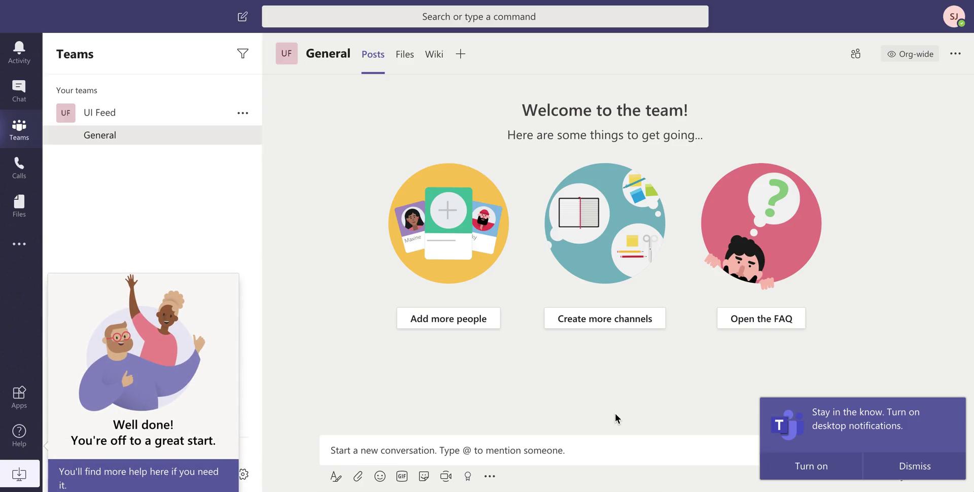 Onboarding screenshot