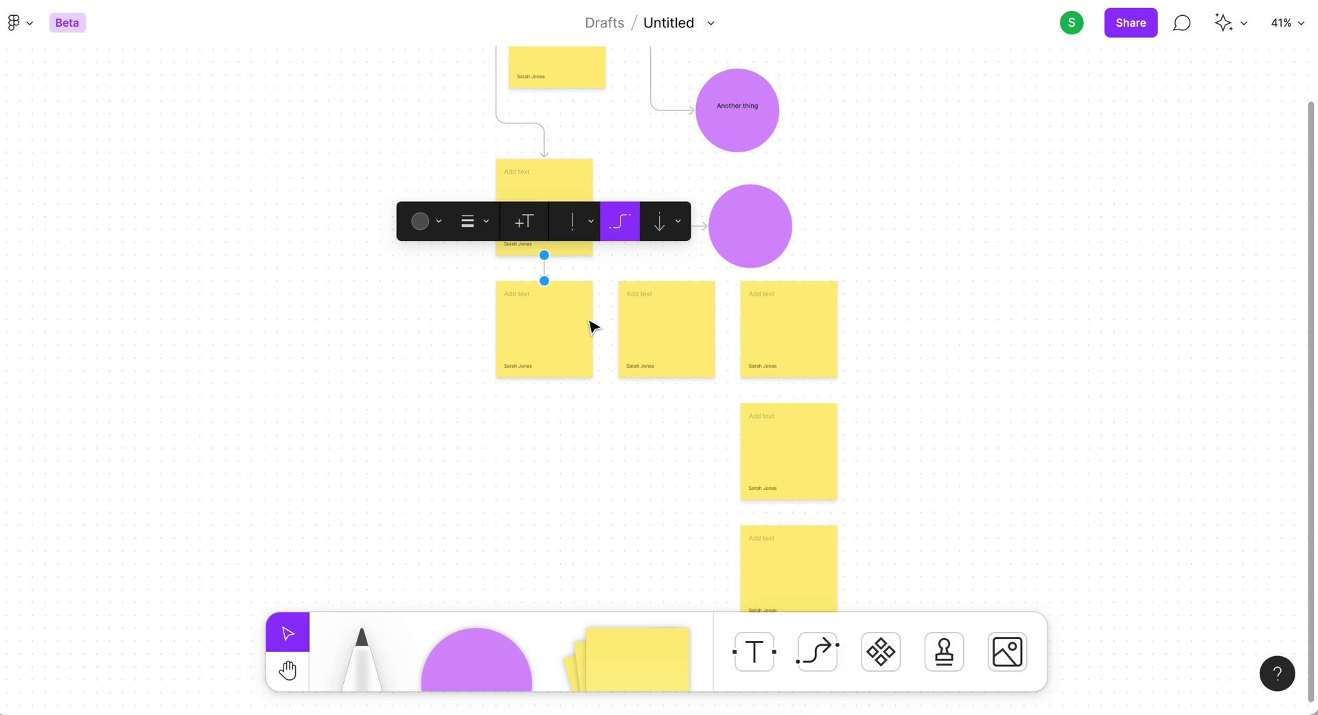 Creating a flowchart screenshot