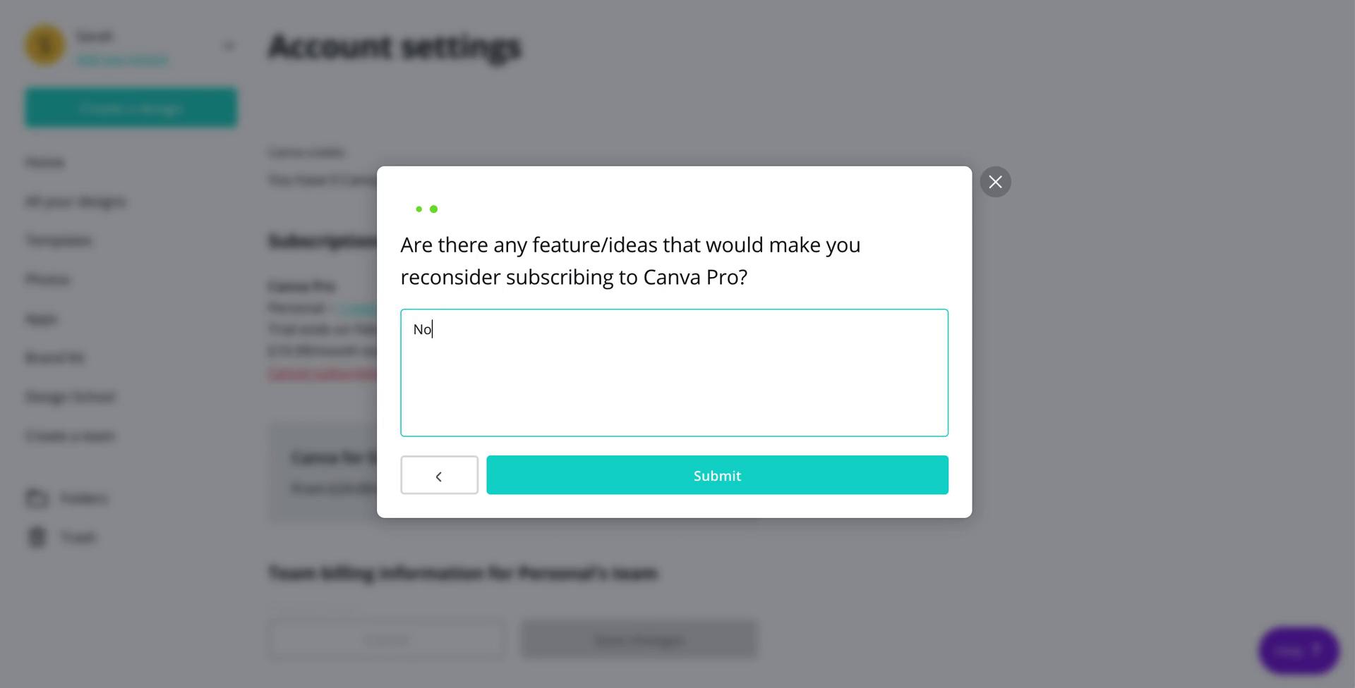 Downgrading your account on Canva video thumbnail