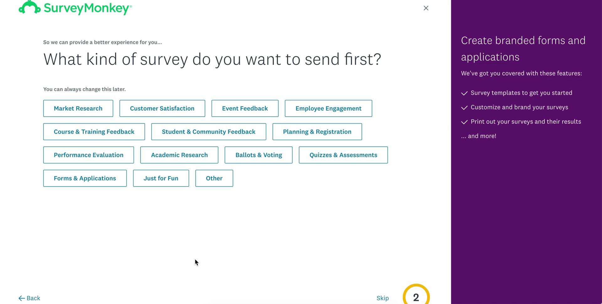 Onboarding on SurveyMonkey video thumbnail