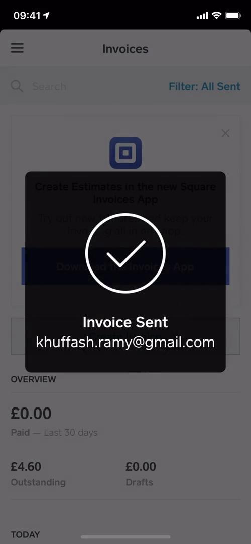 Invoice sent video thumbnail