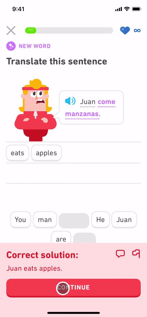 Learning on Duolingo video thumbnail