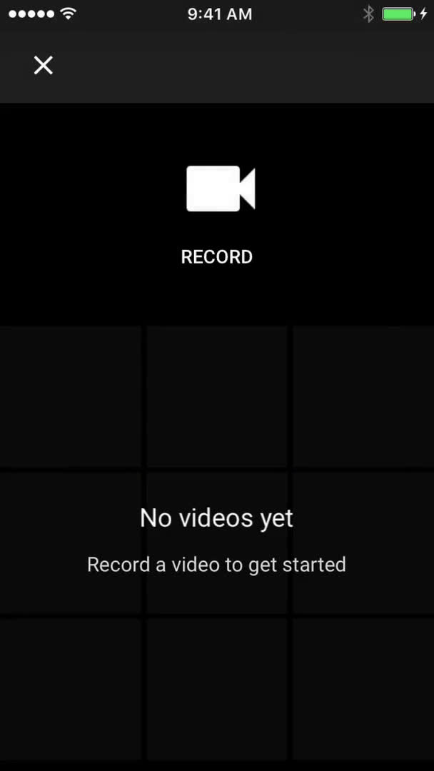 Sharing a video screenshot