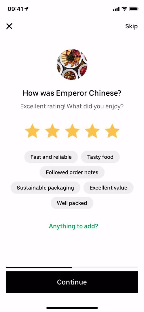 General browsing on Uber Eats video thumbnail