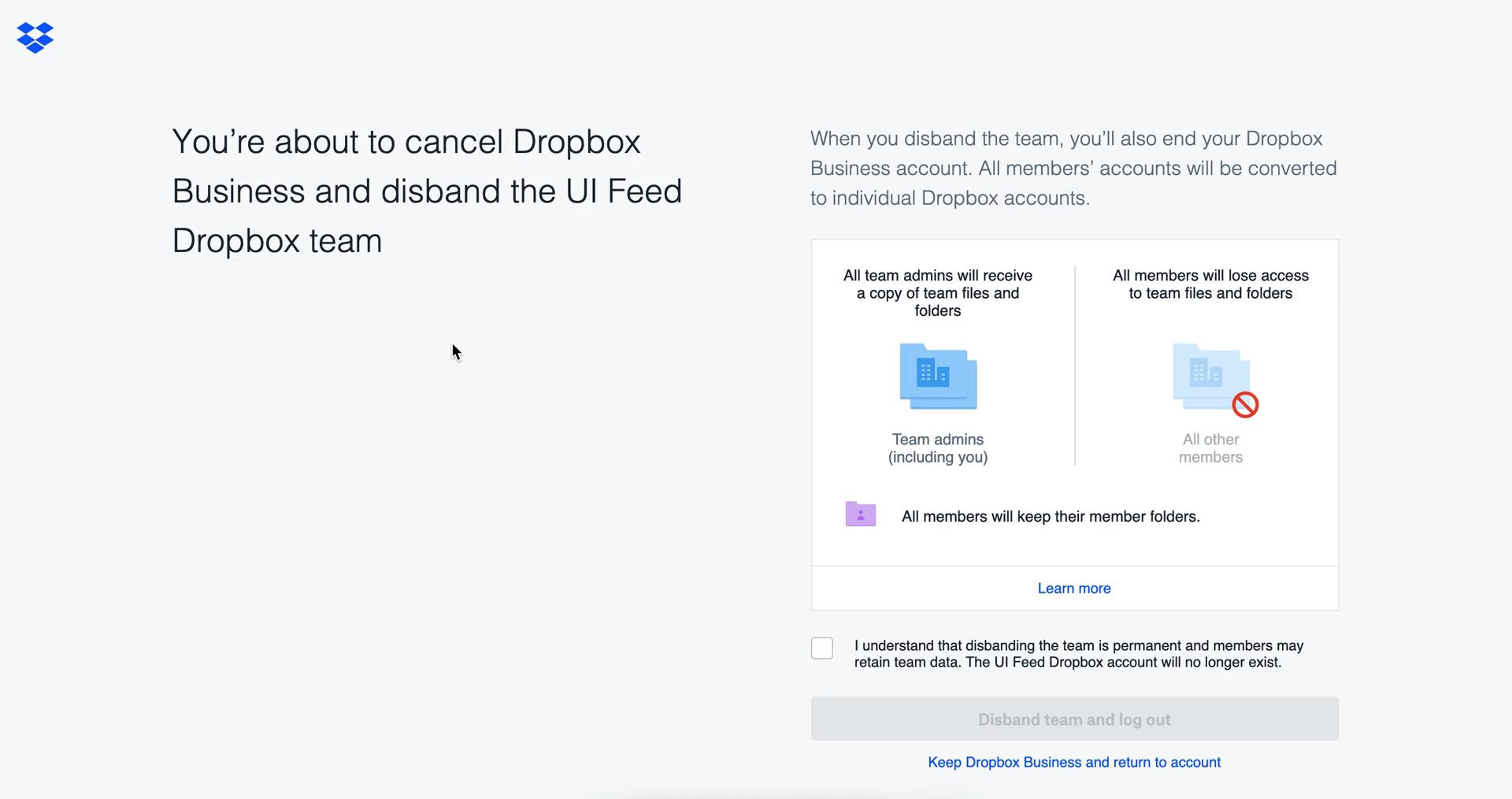 Downgrading your account on Dropbox video thumbnail