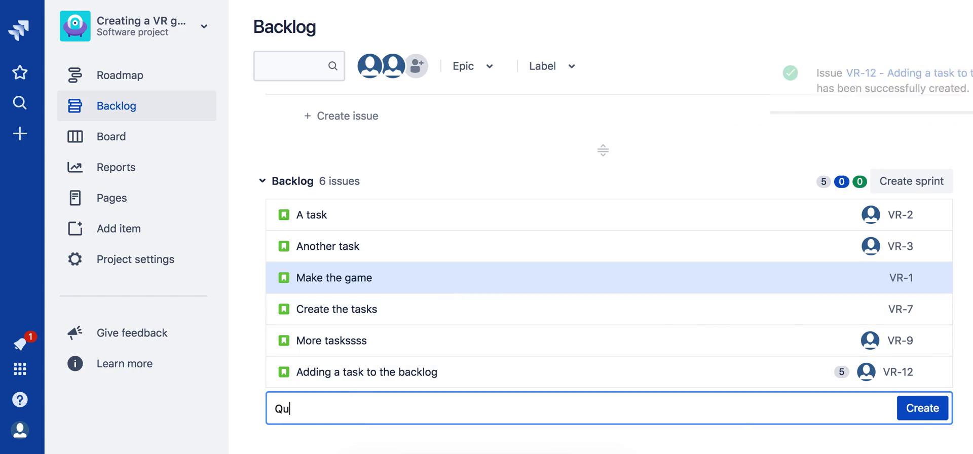 Tasks on Jira video thumbnail