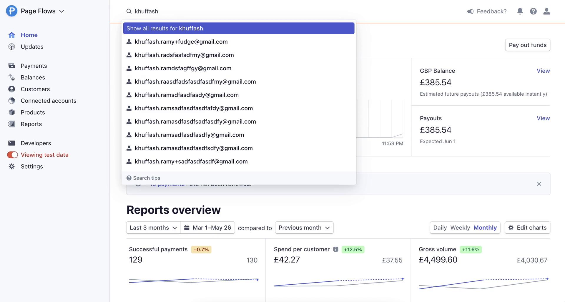 Searching on Stripe video thumbnail