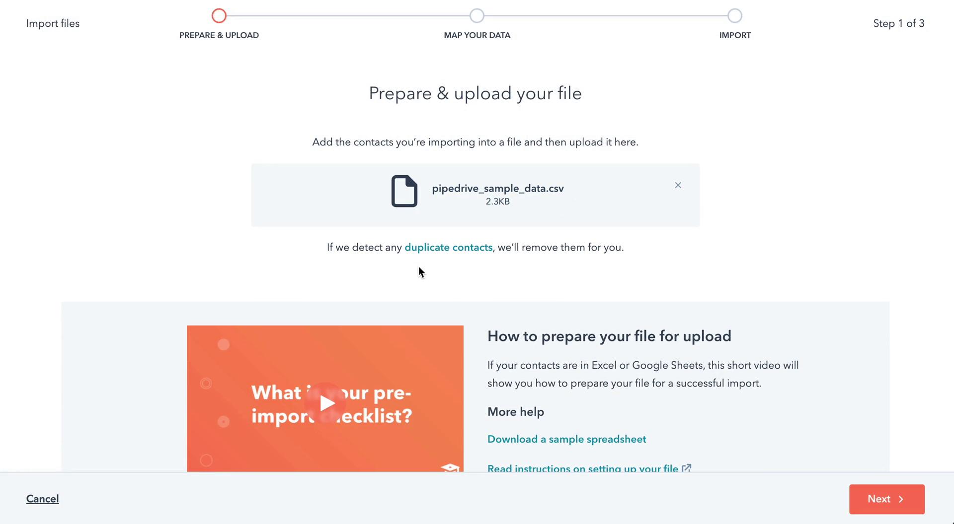 Onboarding screenshot