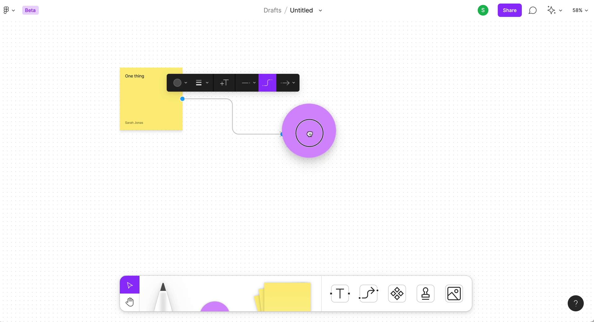 Creating a flowchart on Figma video thumbnail