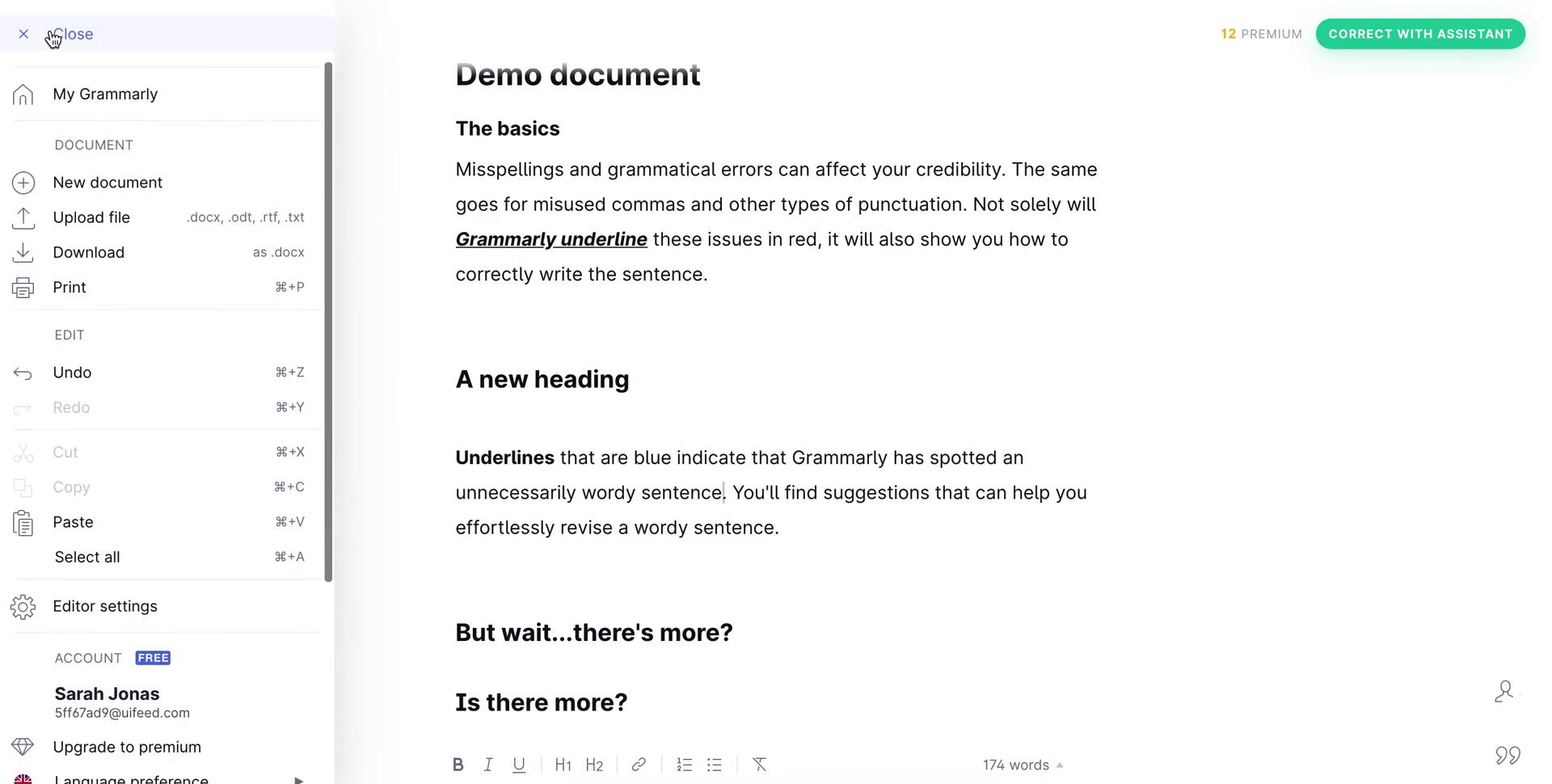 General browsing on Grammarly video thumbnail