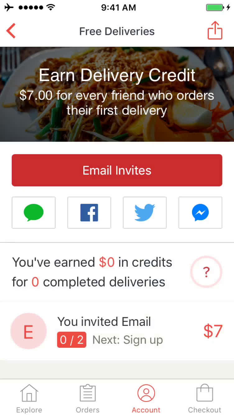 Inviting people on DoorDash video thumbnail