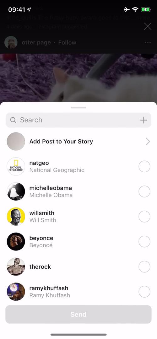 General browsing on Instagram video thumbnail