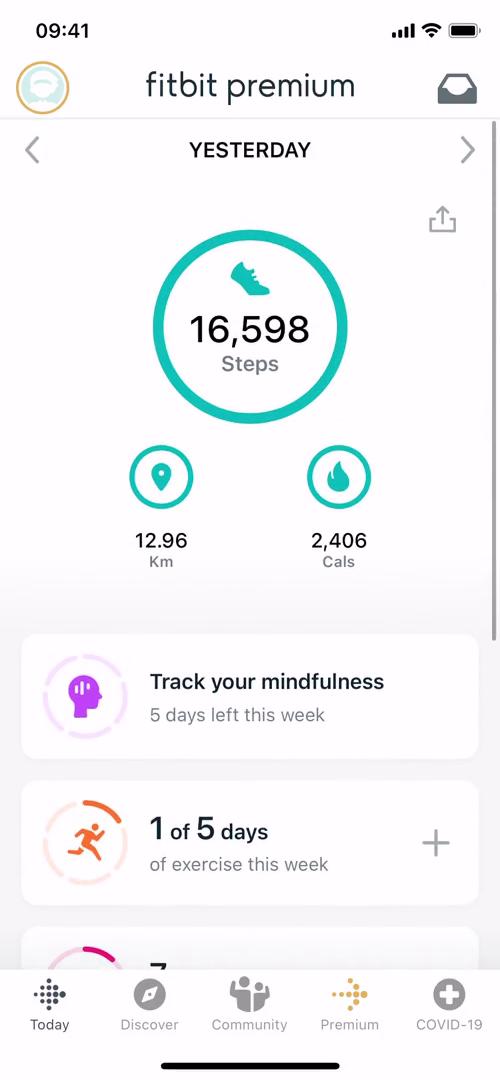 Tracking activity on Fitbit video thumbnail