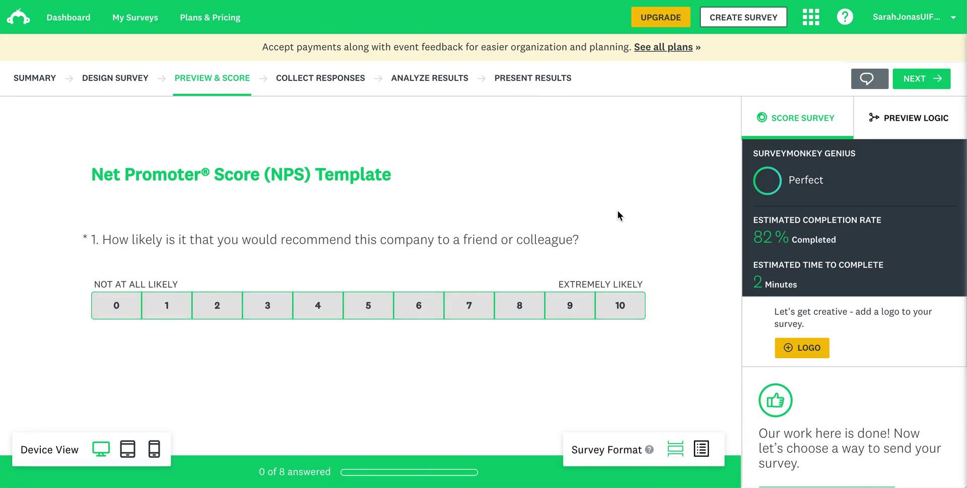 Onboarding on SurveyMonkey video thumbnail