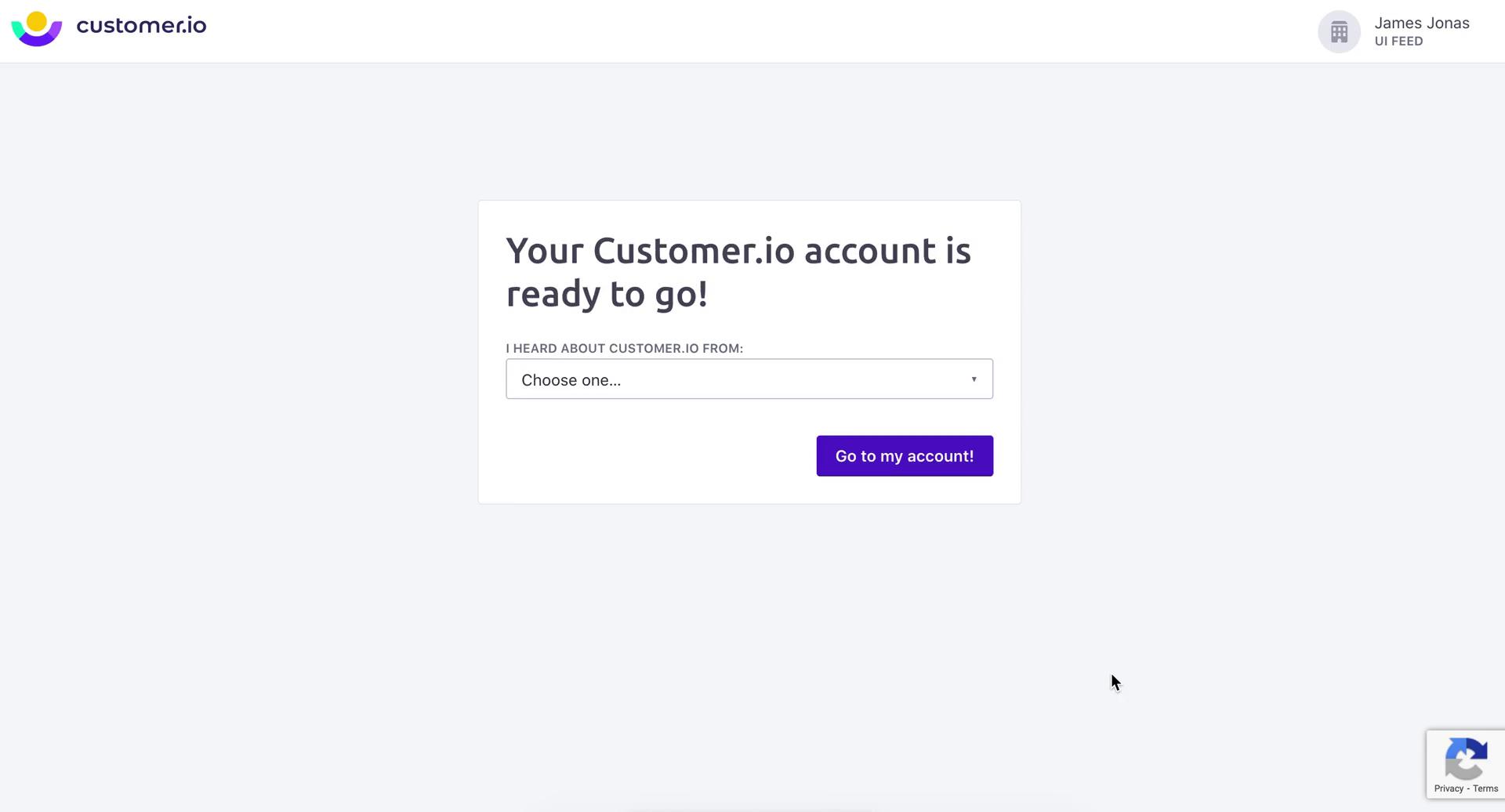 Onboarding screenshot