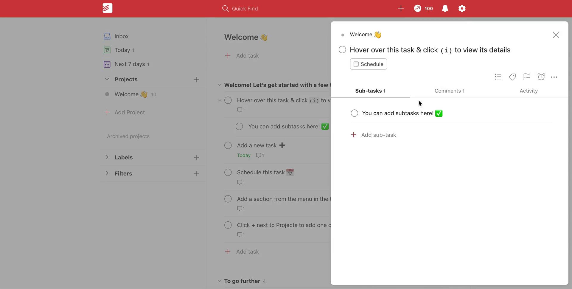 Onboarding screenshot