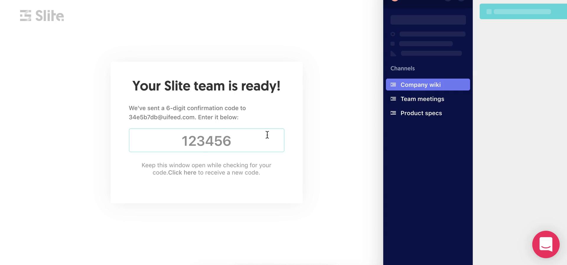 Onboarding screenshot