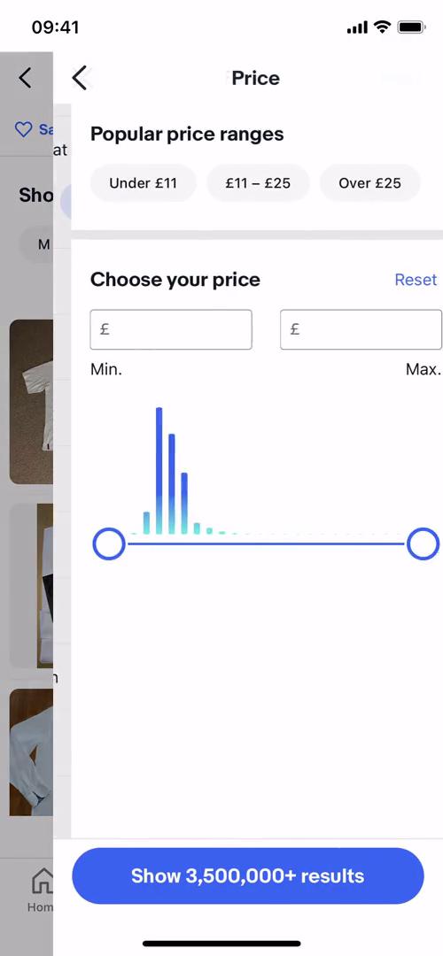 Set price range video thumbnail