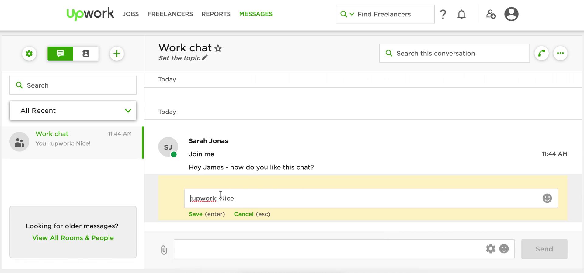 Chat on Upwork video thumbnail