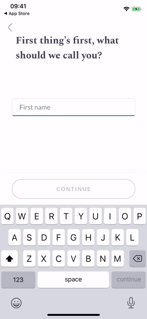 Flipd enter name screenshot