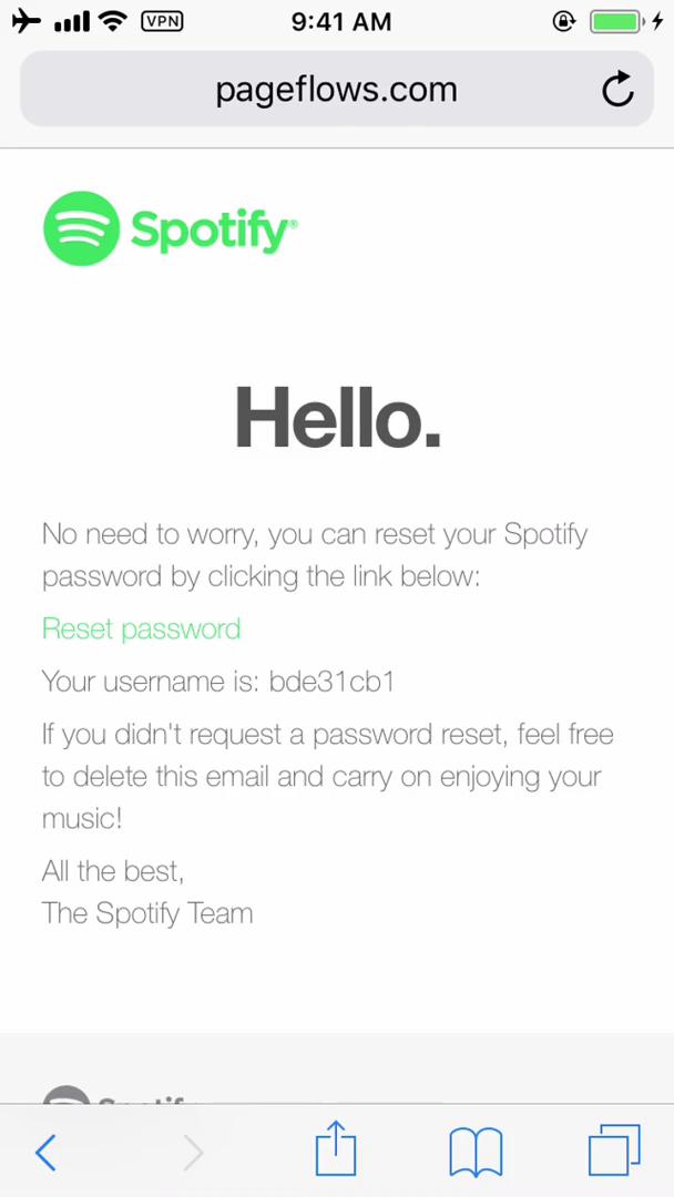 Password reset on Spotify video thumbnail