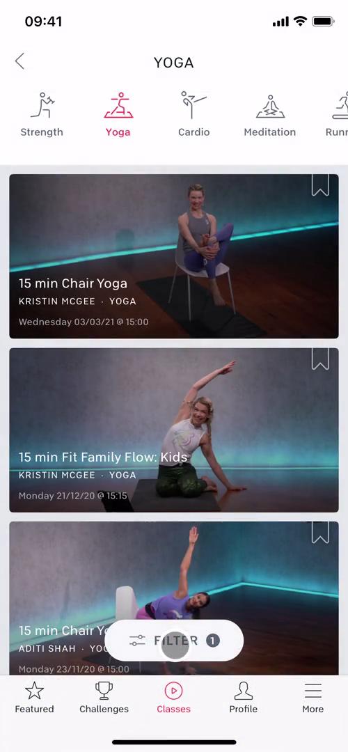 Discovering content on Peloton video thumbnail